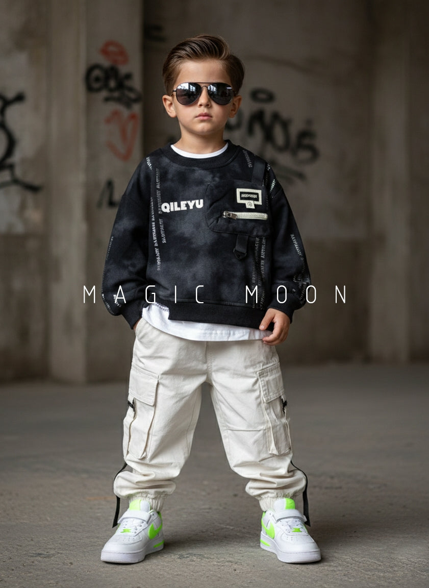 Unisex Full Sleeve Oversized T Shirt