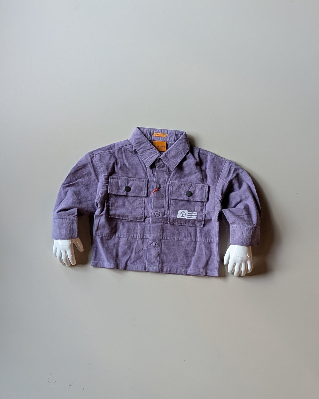 SHFS22 Boys Full Sleeve Oversized Back Printed Shirt