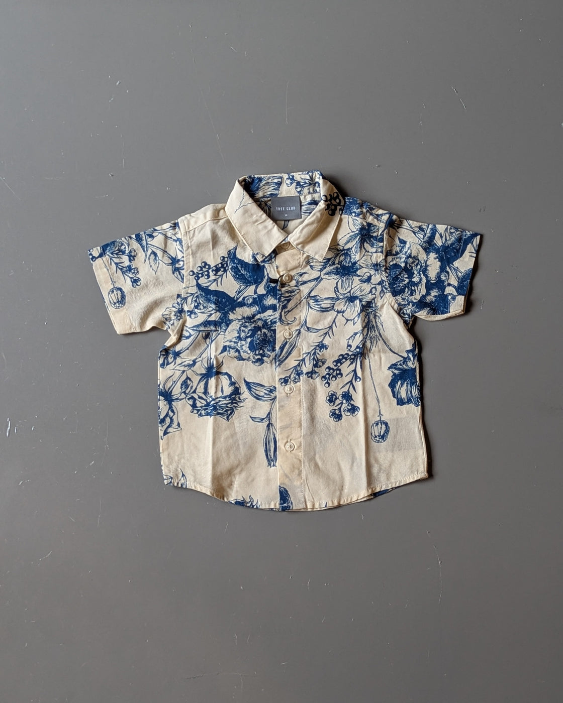 Half Sleeve All Over Printed Shirt