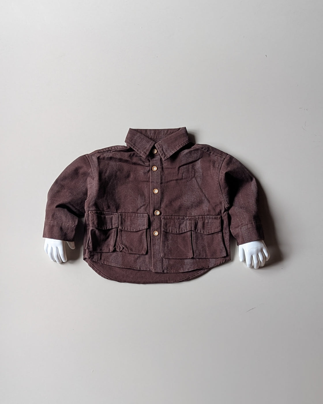 ST101 Unisex Full Sleeve Oversized Shirt with Inner T Shirt and Baggy Jeans Combo