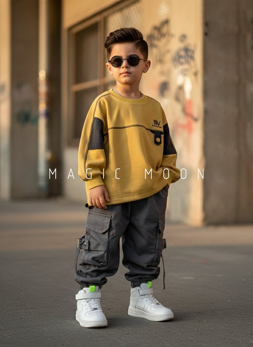 Unisex Full Sleeve Oversized T Shirt