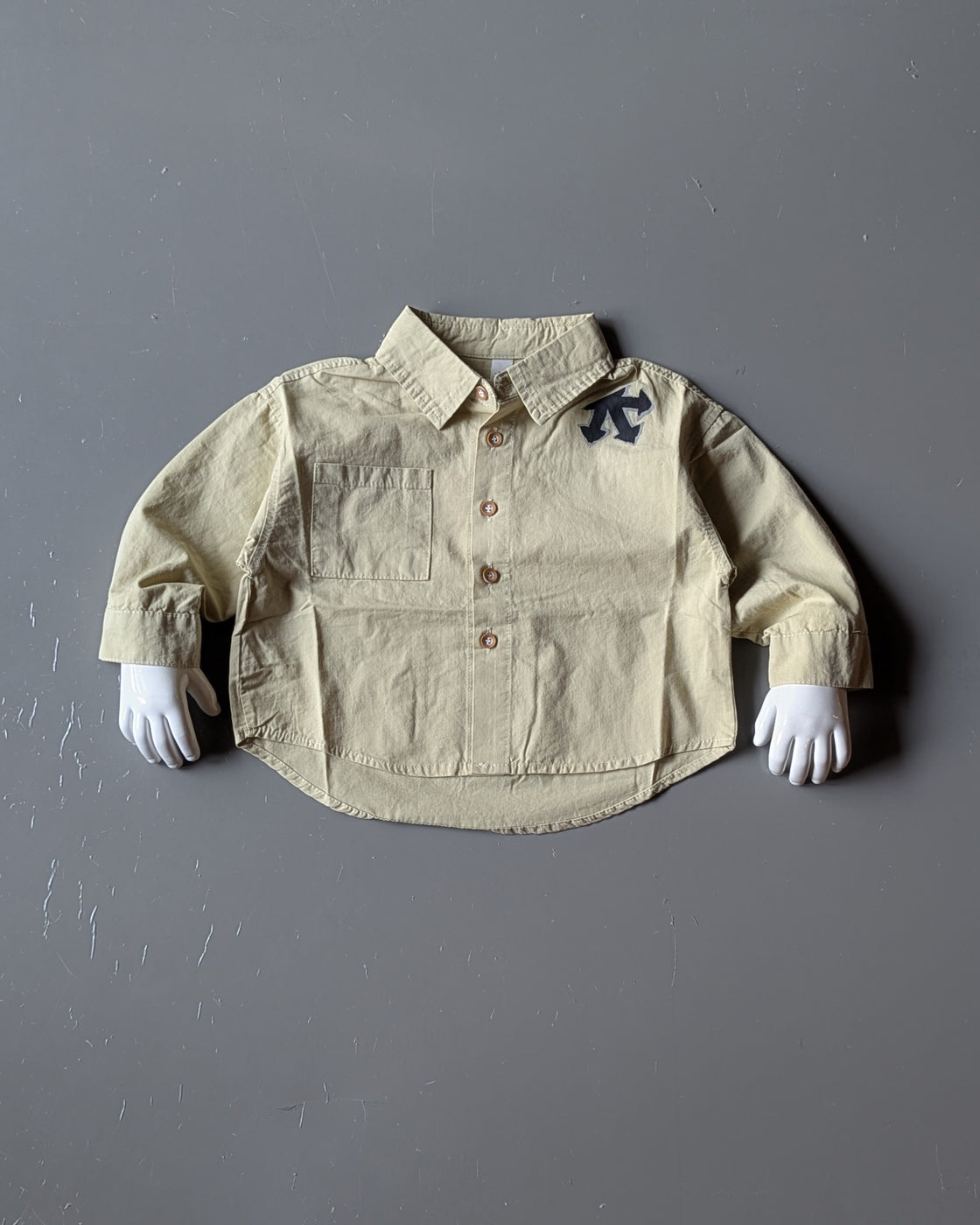 Unisex Full Sleeve Oversized Shirt