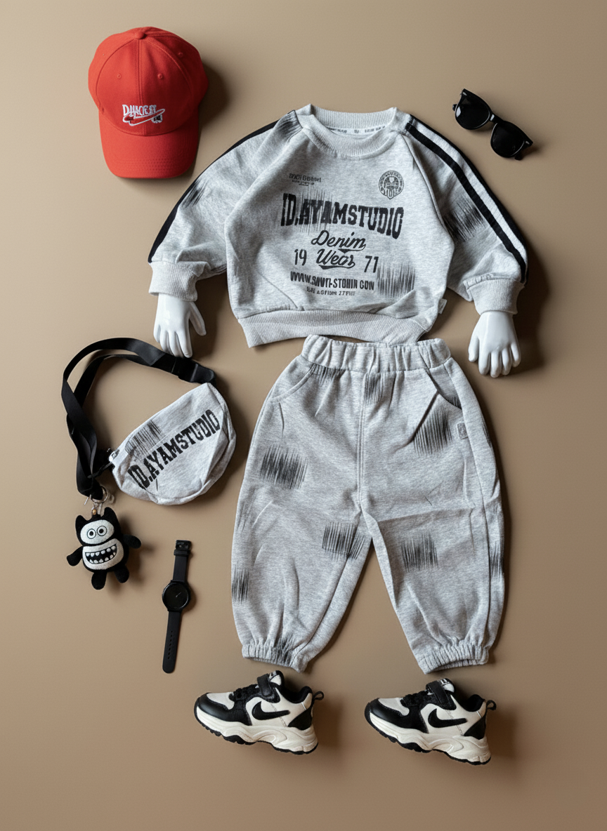 Unisex Full Sleeve Oversized T Shirt and Pant Set