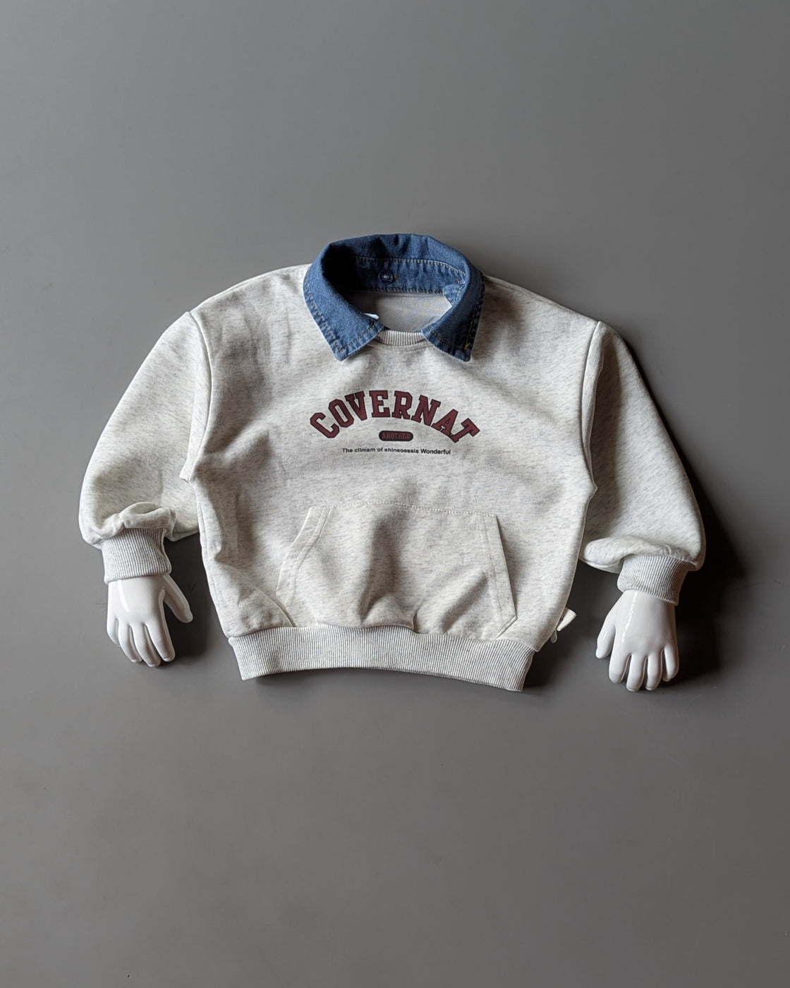 Unisex Full Sleeve Oversized Polo T Shirt